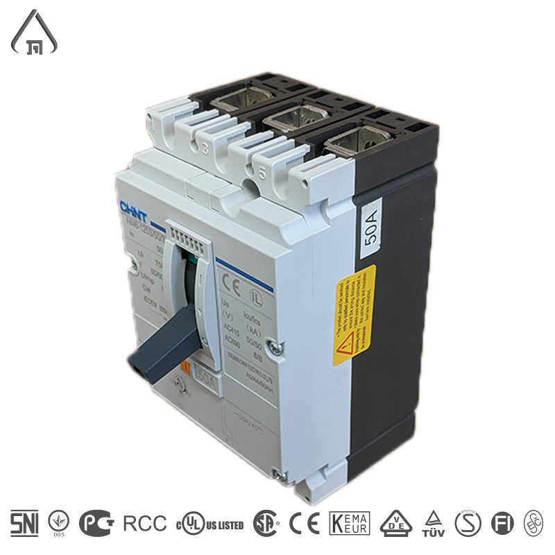 מפסק ח"א 3X50A כיול טרמי 40-50 Chint