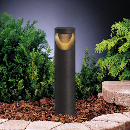 בולרד שחור TITAN 12W 1000mm IP66 אור חם