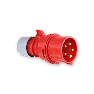 IP44 portable plug including phase reversal - 5X16A PCE