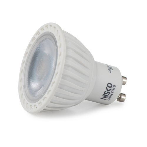 נורת דקרויקה לבנה 30° GU10 6W אור חם