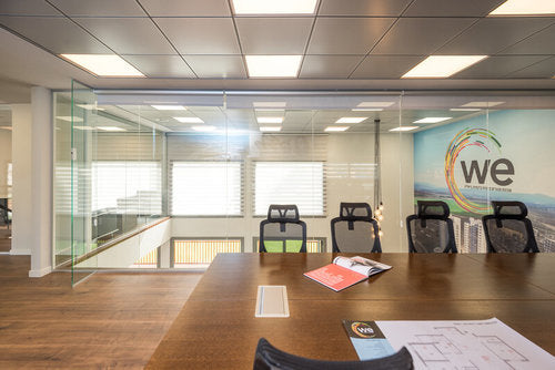 פאנל לד שקוע לבן FINELINE ANTI-GLARE 34W 600X600 אור קר