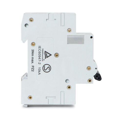 מפסק אוטומטי זעיר תעשייתי 10KA אופיין NO1010-C 1P+N 10A-C