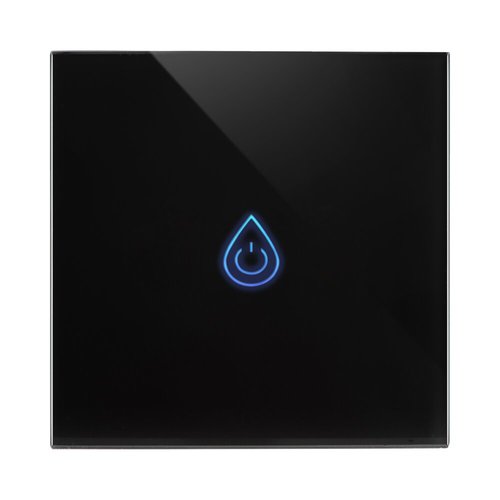 מתג טאץ' דו-קוטבי חכם זכוכית שחורה WIFI 60mm