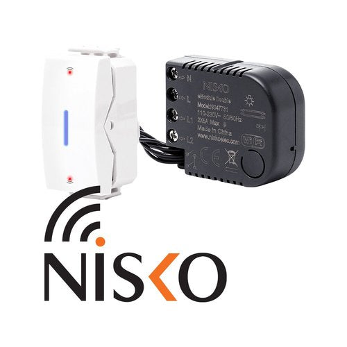 מארז מודול חכם נסתר תאורה 2 הדלקות WIFI