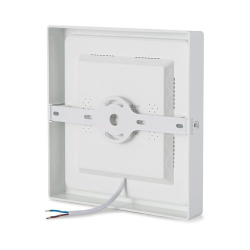 פאנל לד צמוד לבן אינטגרלי 18W 210X210 אור קר