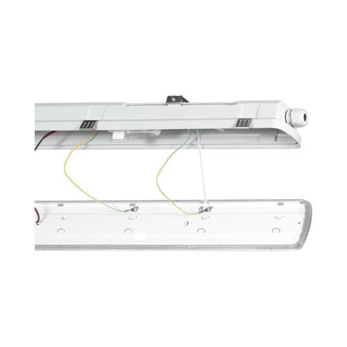 הרמטי פיבר אפור SYLVANIA POSEIDON 52W IP66 אור ניטרלי