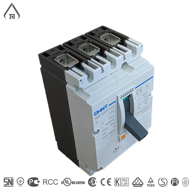 מפסק ח"א 3X125A כיול מגנטי עד 125 Chint