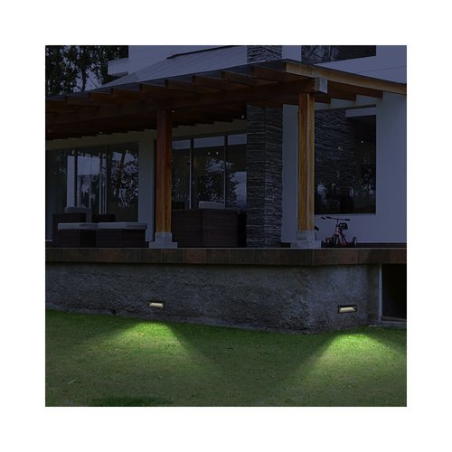 שקוע חומה לבן WALL SMALL-V 6W IP65 אור ניטרלי