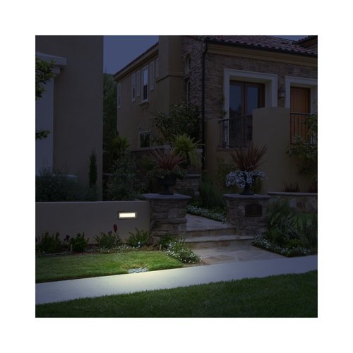 שקוע חומה לבן WALL-L 13W IP65 אור חם