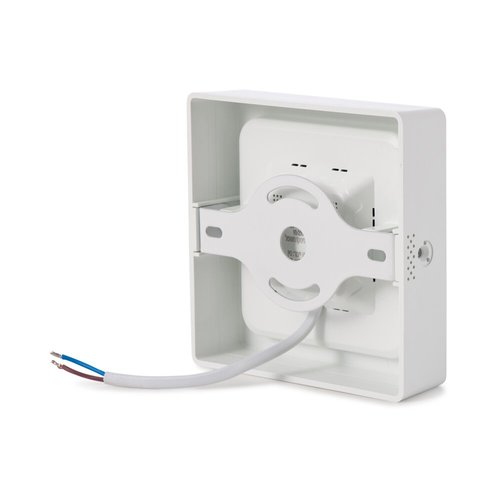 פאנל לד צמוד לבן אינטגרלי 6W 100X100 אור חם