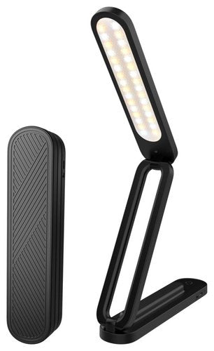 מנורת שולחן COMPACT 5W USB גוף בצבע שחור