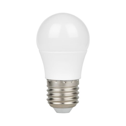 נורת לד כדור חלבית E27 5W אור קר