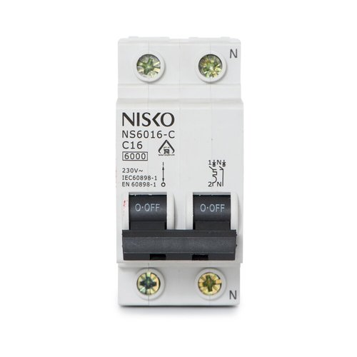 מפסק אוטומטי זעיר ביתי 6KA אופיין NS6032-C 1P+N 32A-C