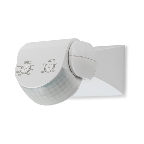 גלאי תנועה מתכוונן חיצוני לבן ST15 IP65