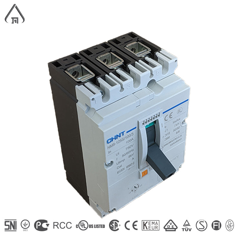 מפסק ח"א 3X100A כיול טרמי80-100 Chint