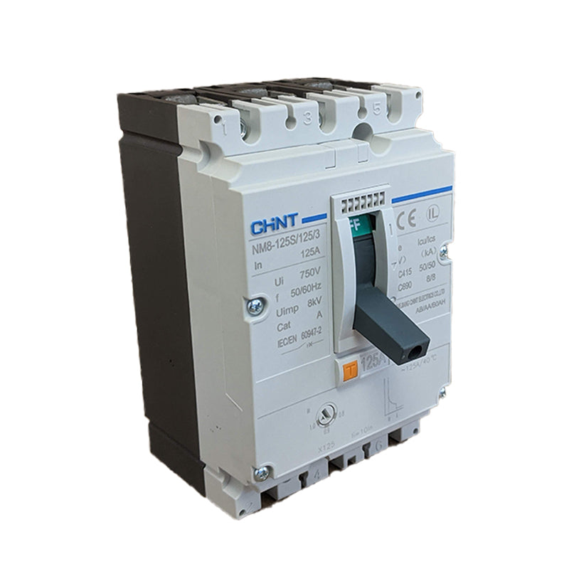 מפסק ח"א 3X125A כיול מגנטי עד 125 Chint