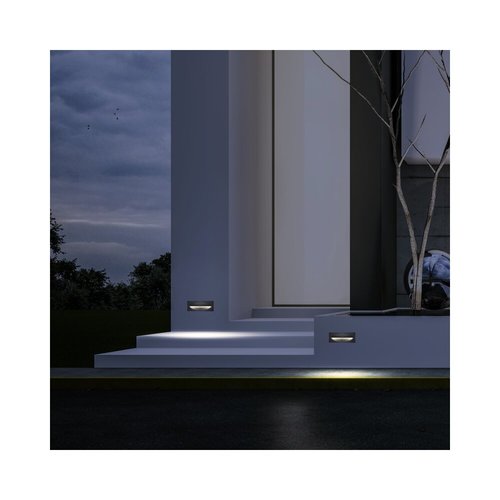 שקוע חומה אפור WALL SMALL-B 6W IP65 אור ניטרלי