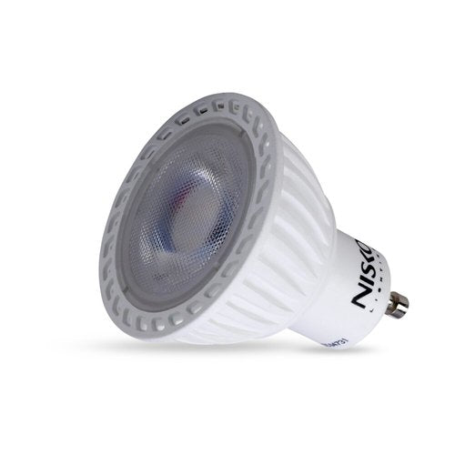 נורת דקרויקה לבנה 60° GU10 6W אור קר