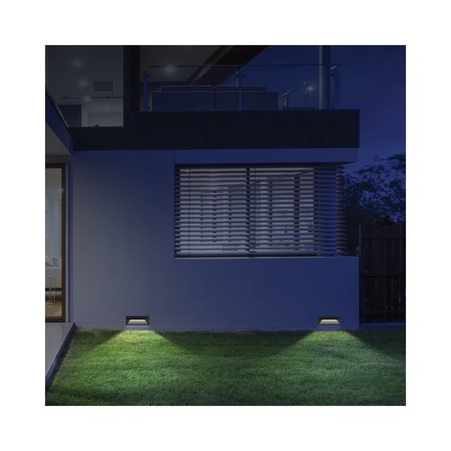 שקוע חומה אפור WALL-V 13W IP65 אור חם