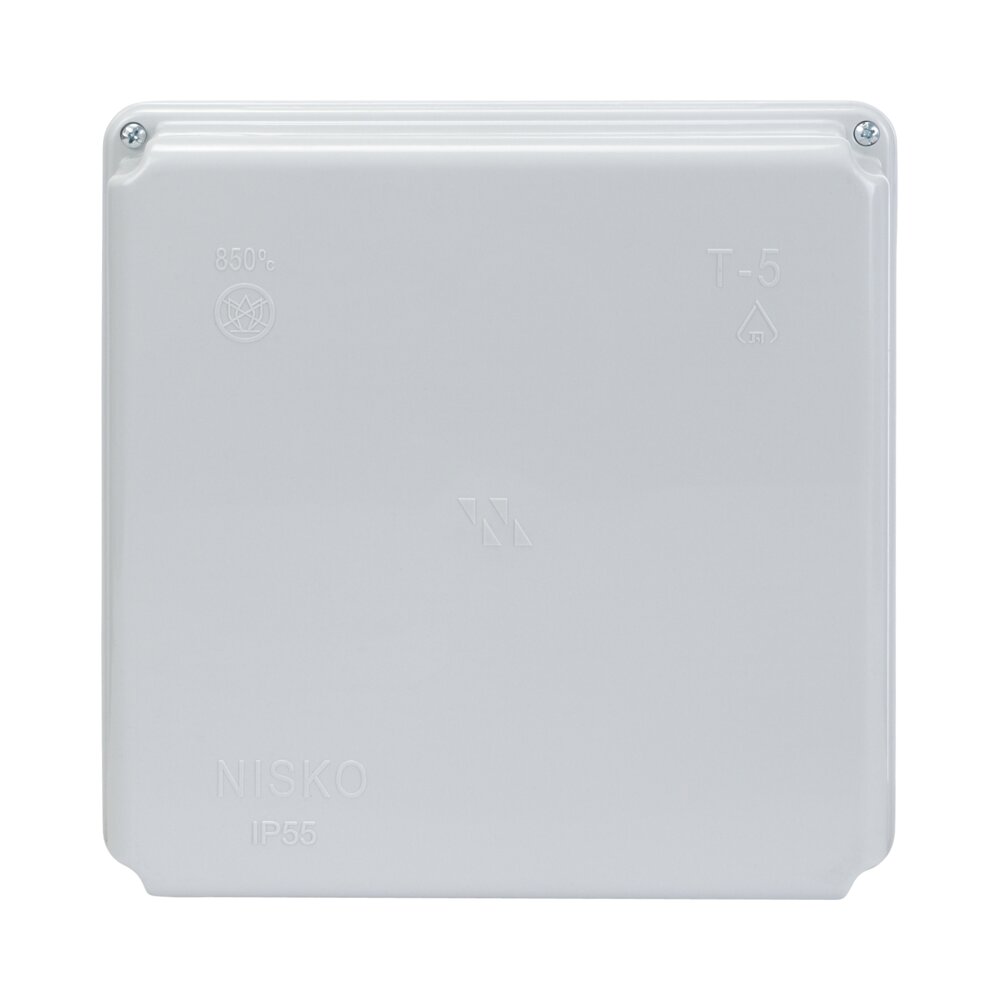 קופסת הסתעפות חלקה T-5 200X200X100 IP55
