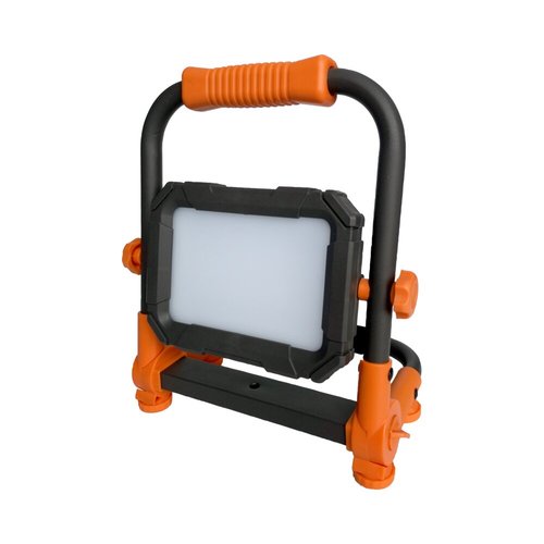 פנס נטען שחור WORKER PLUS 22W IP54 אור קר