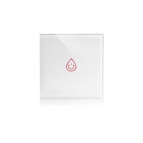 מתג טאץ' דו-קוטבי חכם זכוכית לבנה WIFI 60mm