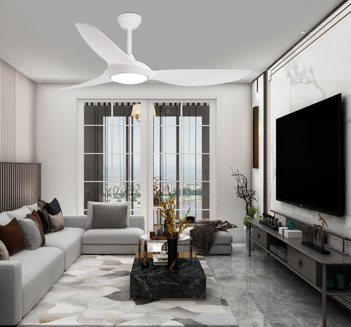מאוורר תקרה חכם לבן PARIS 60'' SMART